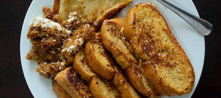 Simple + Fast Cinnamon French Toast