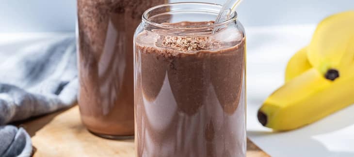 High Protein Banana Coffee Smoothie